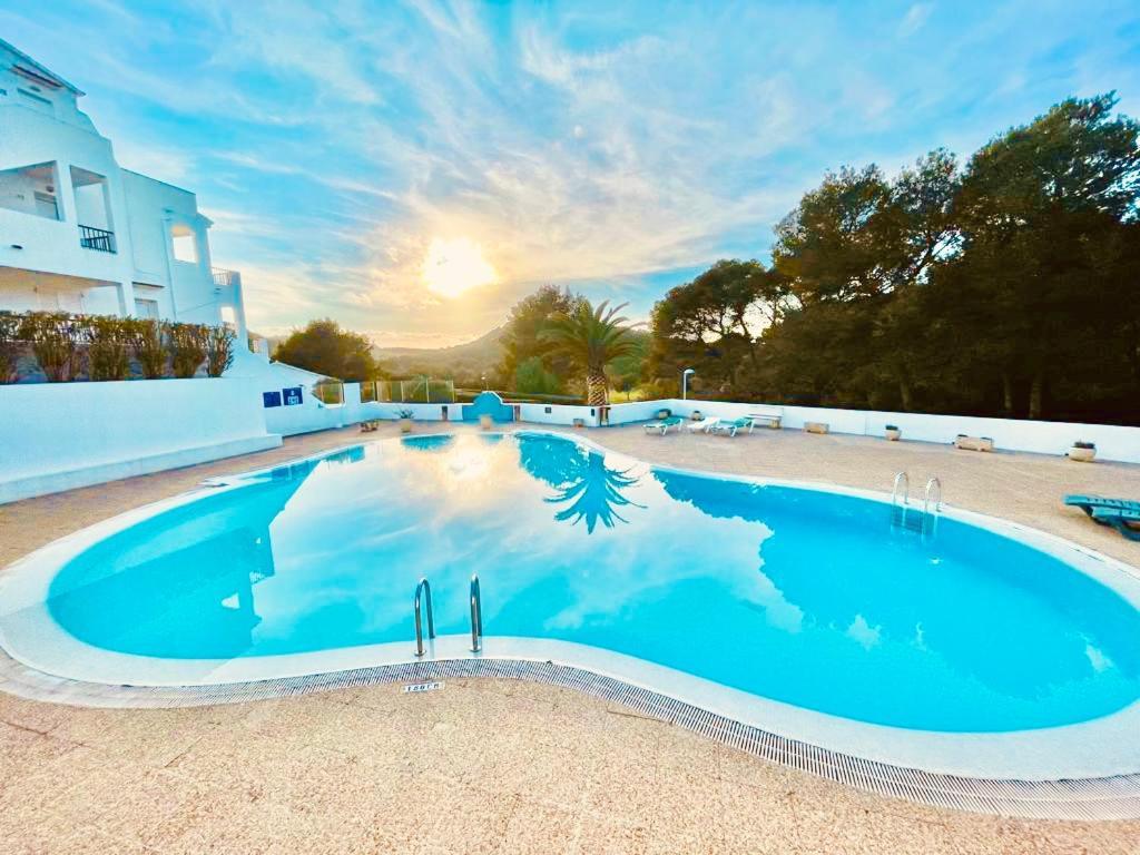 Apartamento Atardecer En Menorca Son Parc Vista Al Campo De Golf المظهر الخارجي الصورة